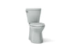 KOHLER K-20197 Betello ComForteeight Two-piece elongated 1.28 gpf chair height toilet, ice grey