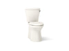 KOHLER K-20197-RA Betello ComForteeight Two-piece elongated 1.28 gpf chair height toilet with right-hand trip lever, biscuit