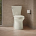 KOHLER K-20198 Betello ContinuousClean XT Two-piece Elongated Toilet with Skirted Trapway, 1.28 GPF, Biscuit - image focused 