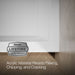 KOHLER K-20201-LA Underscore 60" x 30" alcove bath with integral apron, integral flange, and left-hand drain, white - view 2