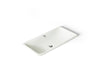 KOHLER K-20212 Iron Plains 30" rectangular drop-in/undermount bathroom sink, dune