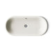 KOHLER K-20213 Iron Plains 33" oval drop-in/undermount bathroom sink, biscuit - view 4