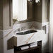 KOHLER K-20213 Iron Plains 33" oval drop-in/undermount bathroom sink, black black - view 5