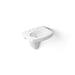 KOHLER K-2035-8 Pinoir 22" Oval Wall-mount Bathroom Sink, White - 3/4 view of product