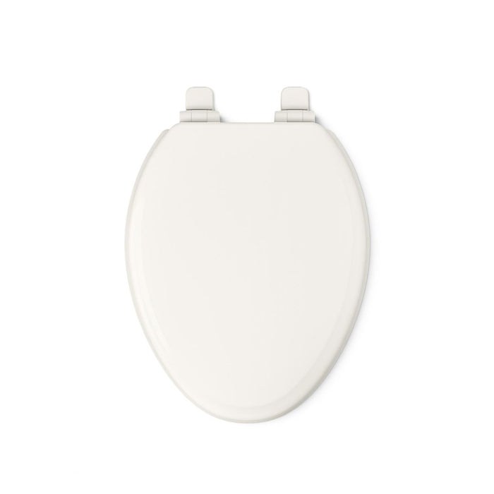 KOHLER K-20454 Ridgewood Quiet-Close elongated toilet seat, biscuit - view 2