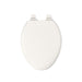 KOHLER K-20454 Ridgewood Quiet-Close elongated toilet seat, biscuit - view 2