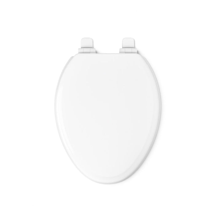 KOHLER K-20454 Ridgewood Quiet-Close elongated toilet seat, white - view 2