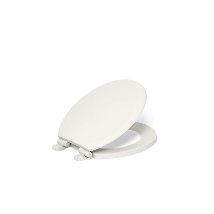 KOHLER K-20455 Ridgewood Quiet-Close round-front toilet seat