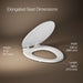 KOHLER K-20466 Stonewood Quiet-Close elongated toilet seat, white - view 4