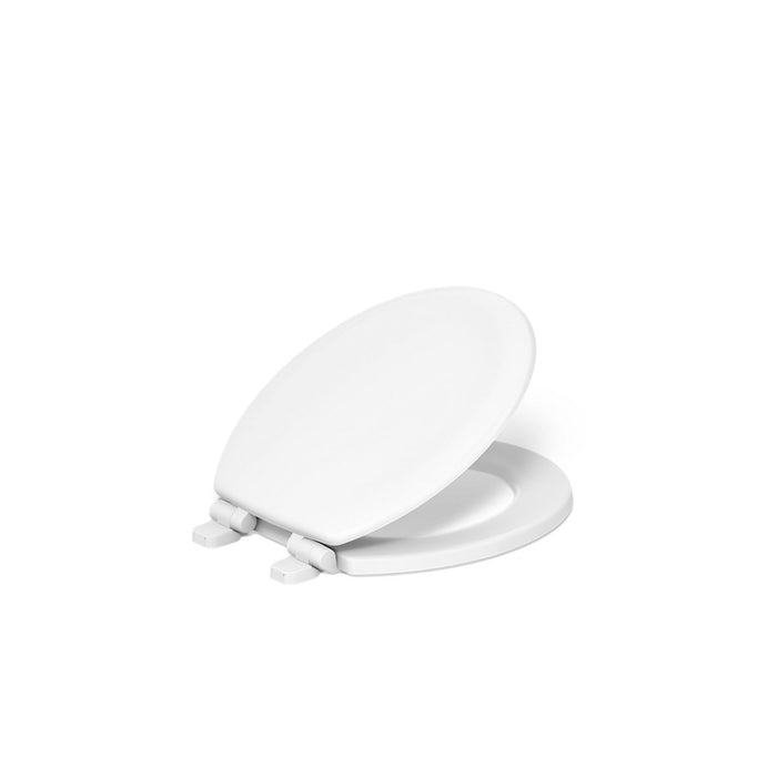 KOHLER K-20467 Stonewood Quiet-Close round-front toilet seat, white - view 4