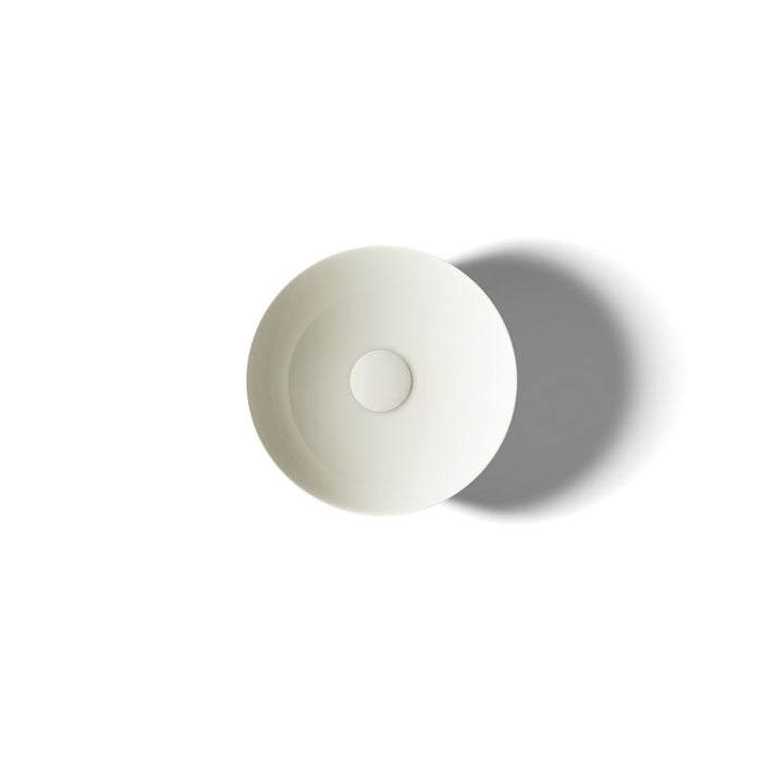 KOHLER K-20701-N Veil pedestal bathroom sink without overflow, biscuit - view 3
