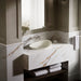KOHLER K-20704-N Veil 21" oval vessel bathroom sink, no overflow, biscuit - view 2