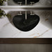 KOHLER K-20704-N Veil 21" oval vessel bathroom sink, no overflow, black black - view 4