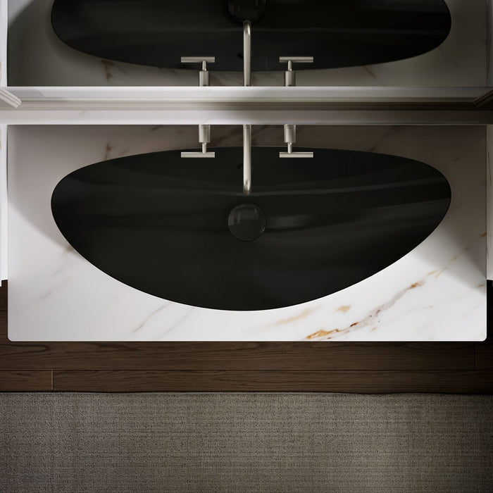 KOHLER K-20705 Veil 38-1/2" oval vessel bathroom sink