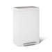 KOHLER K-20940 13-gallon stainless steel step trash can, stainless steel white - view 3