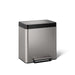 KOHLER K-20942 8-gallon stainless steel step trash can - view 3