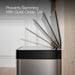 KOHLER K-20942 8-gallon stainless steel step trash can - view 4