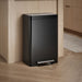 KOHLER K-20956 Dual-compartment step trash can, black stainless - view 2