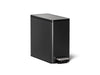KOHLER K-20957 2.5-gallon slim step trash can, black stainless