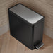 KOHLER K-20957 2.5-gallon slim step trash can, black stainless - view 5