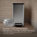 KOHLER K-20957 2.5-gallon slim step trash can, stainless steel - view 2