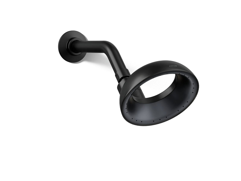 KOHLER K-20999 Statement VES Single-function showerhead, 1.5 gpm, matte black