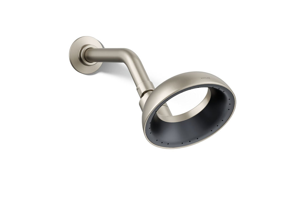 KOHLER K-20999 Statement VES Single-function showerhead, 1.5 gpm, vibrant brushed nickel
