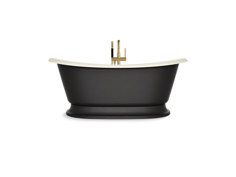 KOHLER K-21000-P5 Artifacts 66-1/4" x 32-1/2" freestanding bath, biscuit - view 4