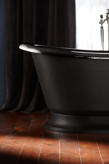 KOHLER K-21000-P5 Artifacts 66-1/4" x 32-1/2" freestanding bath, black black - view 4