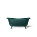 KOHLER K-21000-PAT Artifacts 66-1/8" x 32-1/2" freestanding bath, teal exterior with teal interior - view 4