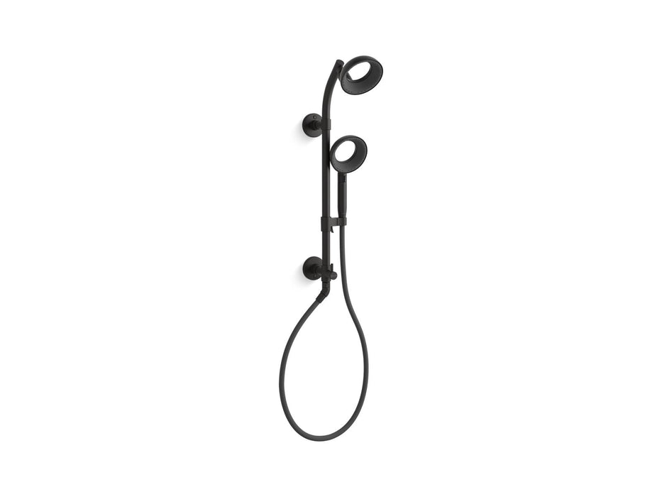 KOHLER K-21026 Statement VES Shower column kit, 1.5 gpm, matte black