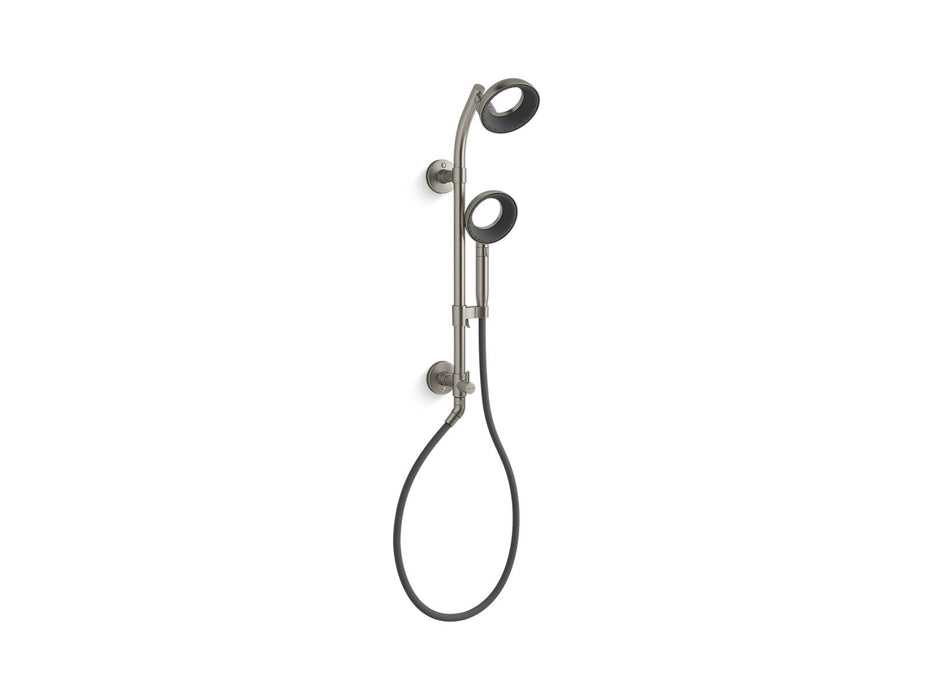 KOHLER K-21026 Statement VES Shower column kit, 1.5 gpm, vibrant brushed nickel