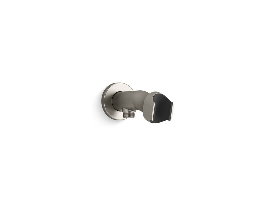 KOHLER K-21051 Statement VES Wall-mount handshower holder and supply elbow, vibrant brushed nickel