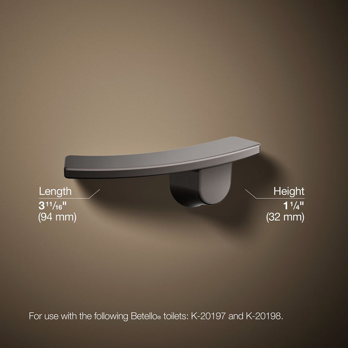 KOHLER K-21261-L Betello Left-hand trip lever, vibrant titanium - view 4