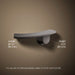 KOHLER K-21261-L Betello Left-hand trip lever, vibrant titanium - view 4
