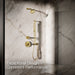 KOHLER K-21335 Shift+ Round Two-function Handshower, 1.75 GPM, vibrant brushed moderne brass - view 5