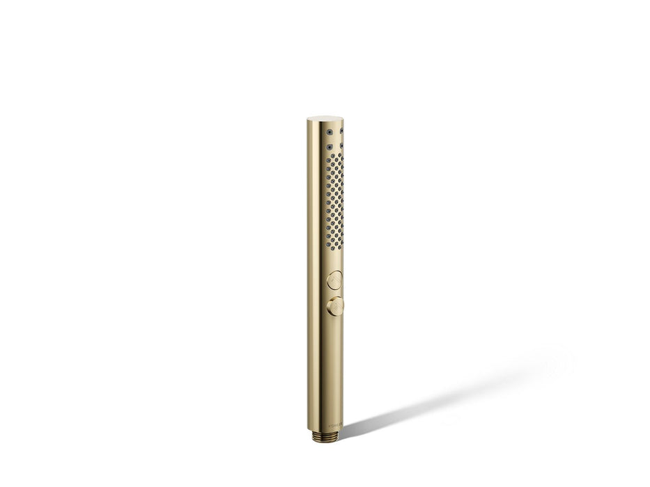KOHLER K-21335 Shift+ Round Two-function Handshower, 1.75 GPM, vibrant french gold