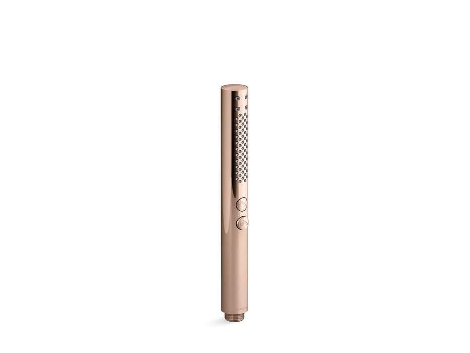 KOHLER K-21335 Shift+ Round Two-function Handshower, 1.75 GPM, vibrant rose gold