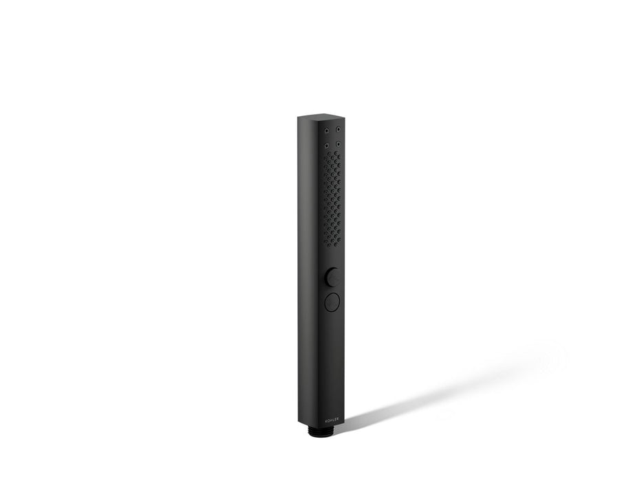 KOHLER K-21336 Shift+ Square Two-function Handshower, 2.5 GPM, matte black