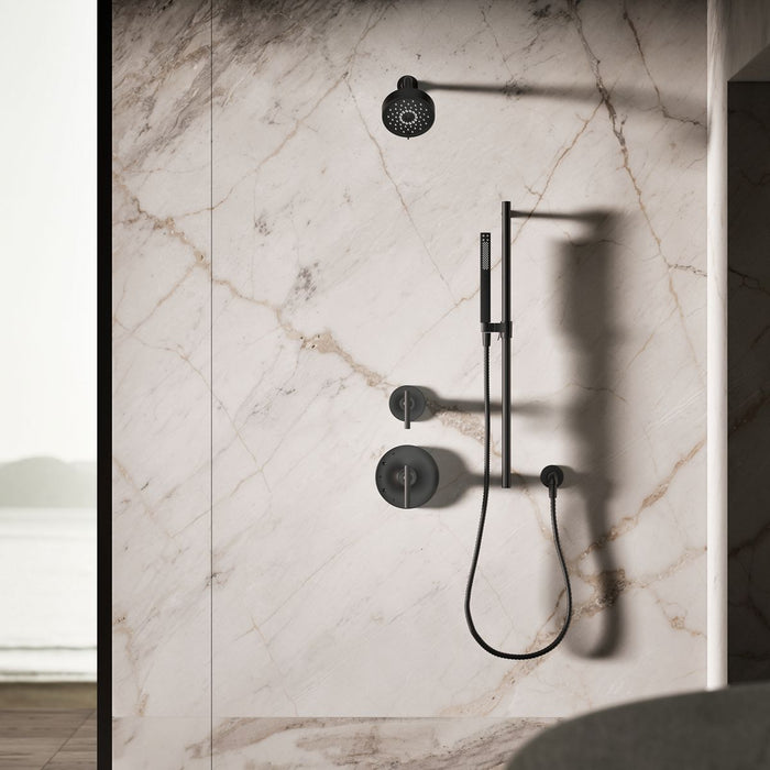 KOHLER K-21336 Shift+ Square Two-function Handshower, 2.5 GPM, matte black - view 2
