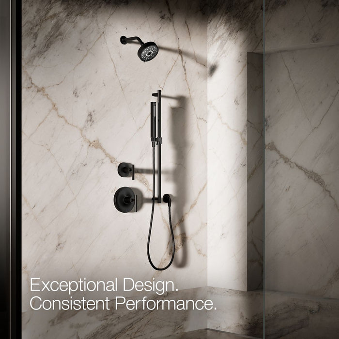 KOHLER K-21336 Shift+ Square Two-function Handshower, 2.5 GPM, matte black - view 4