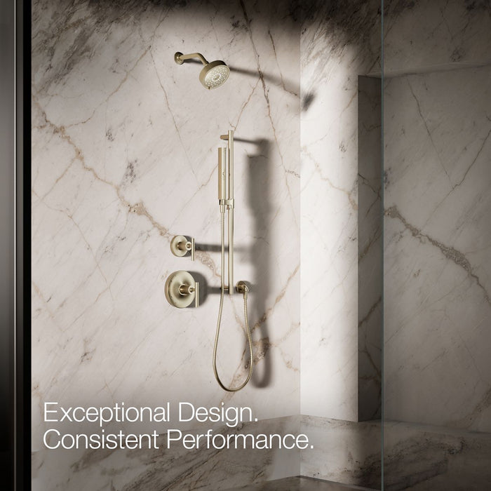 KOHLER K-21336 Shift+ Square Two-function Handshower, 2.5 GPM
