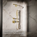 KOHLER K-21336 Shift+ Square Two-function Handshower, 2.5 GPM, vibrant brushed moderne brass - view 4