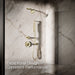KOHLER K-21336 Shift+ Square Two-function Handshower, 2.5 GPM, vibrant french gold - view 4