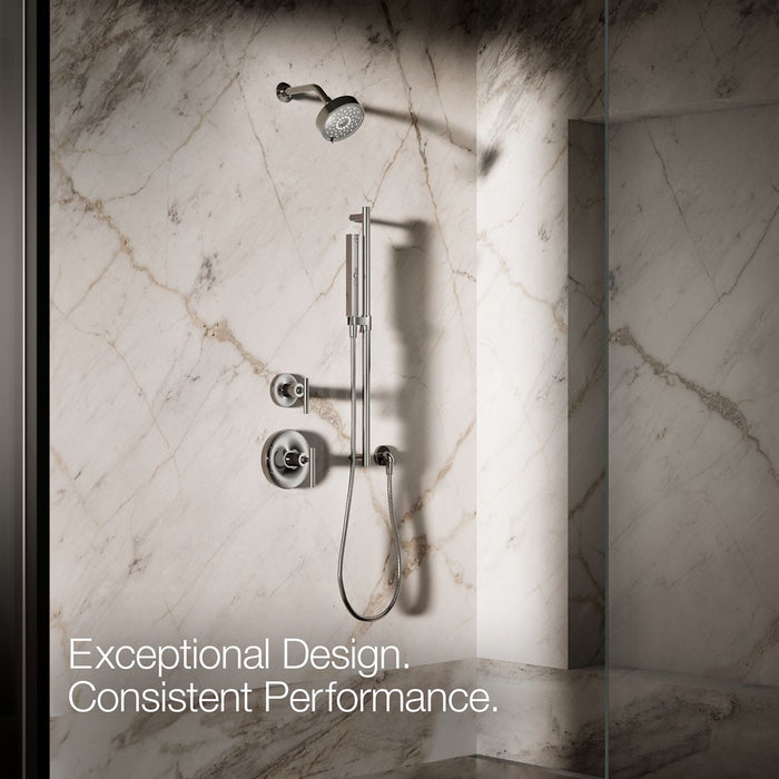 KOHLER K-21336 Shift+ Square Two-function Handshower, 2.5 GPM