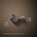 KOHLER K-21710-L Reach Left-hand trip lever, vibrant titanium - view 5