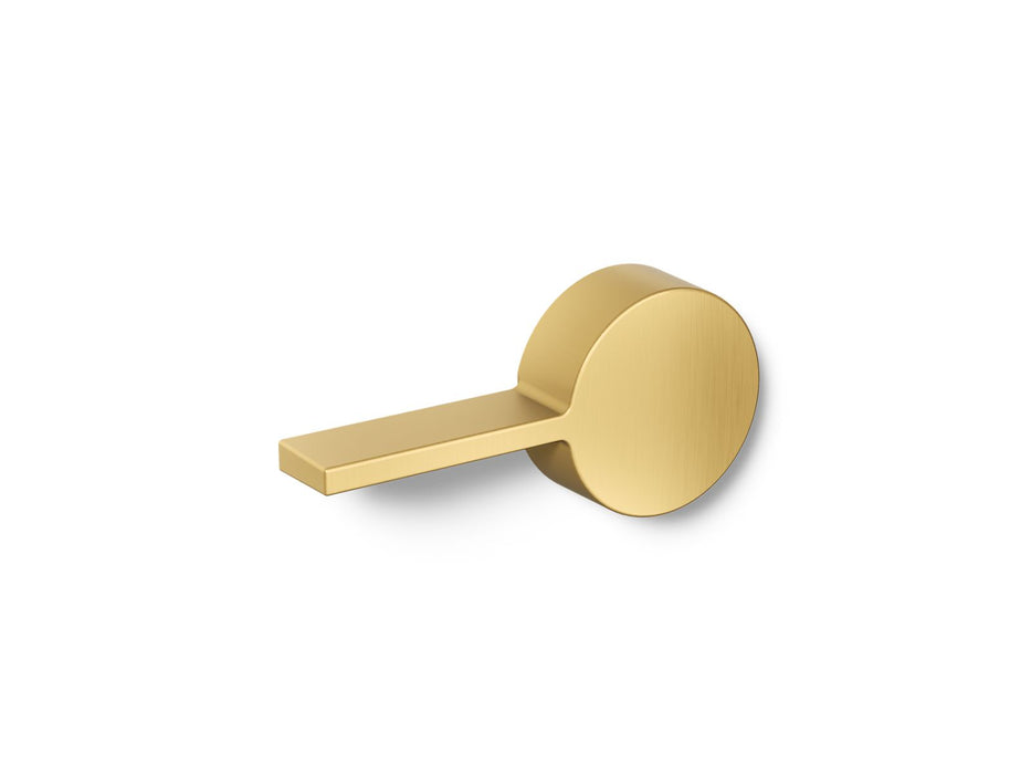 KOHLER K-21710-R Reach Right-hand trip lever, vibrant brushed moderne brass