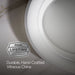 KOHLER K-21780-0 K-21780 Artifacts 21" Oval Drop-in Bathroom Sink, white - view 2