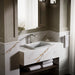 KOHLER K-21781-0 K-21781 Artifacts 21" Rectangular Drop-in Bathroom Sink, white - view 4