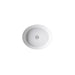 KOHLER K-21782-0 K-21782 Artifacts 21-1/4" Oval Undermount Bathroom Sink, white - view 3